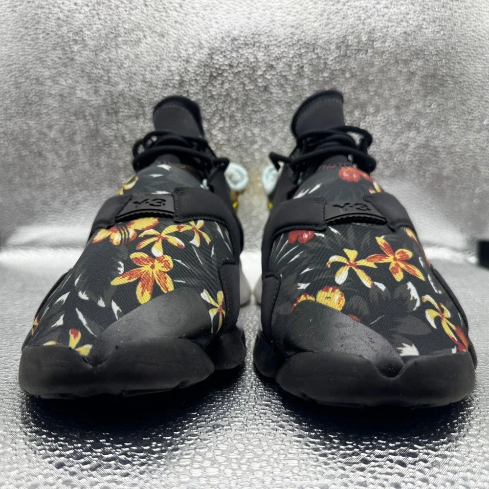Size M Adidas Y-3 Kohna Mens Black Floral Excellent Yohji Yamamoto B26258